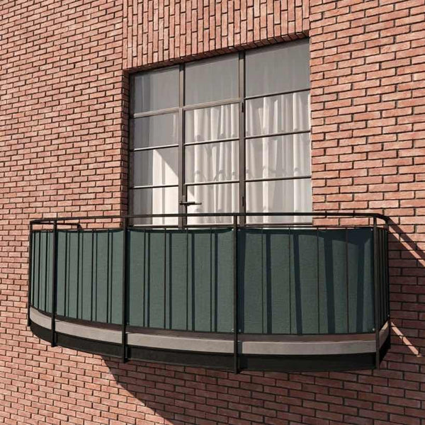 Balkongskydd i Sunproof olefin - Leaf - S5208