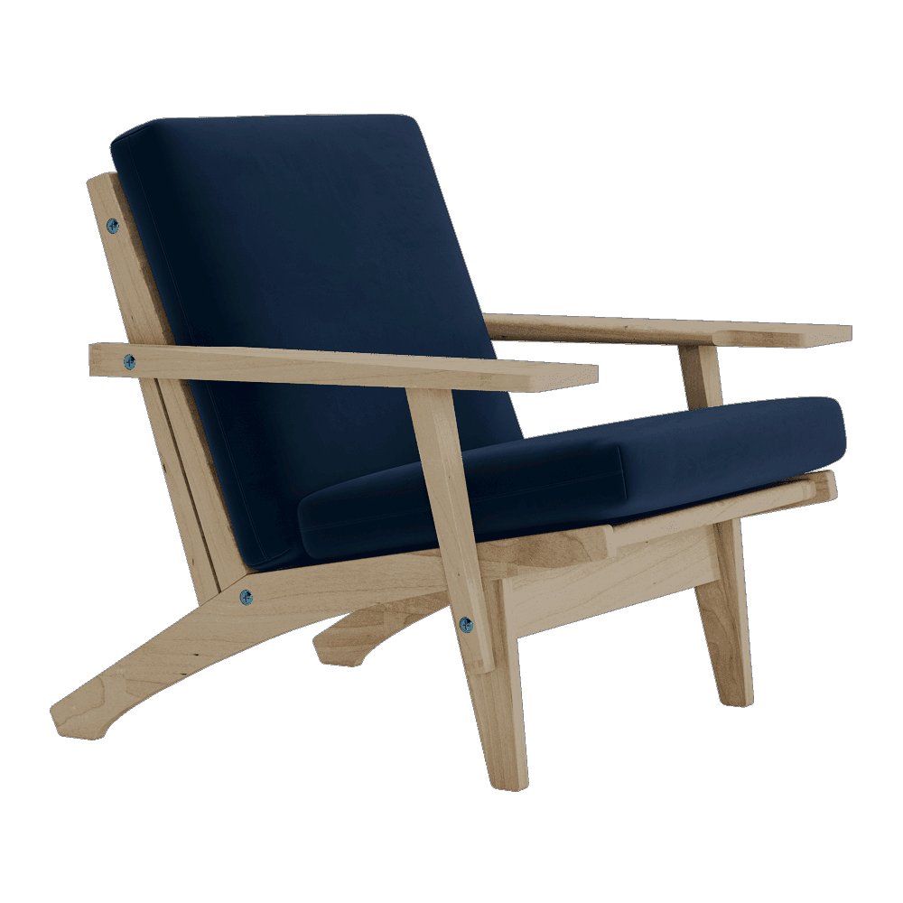 Visa bilden i helskärm Dynset till Wegner GE 370 i velour