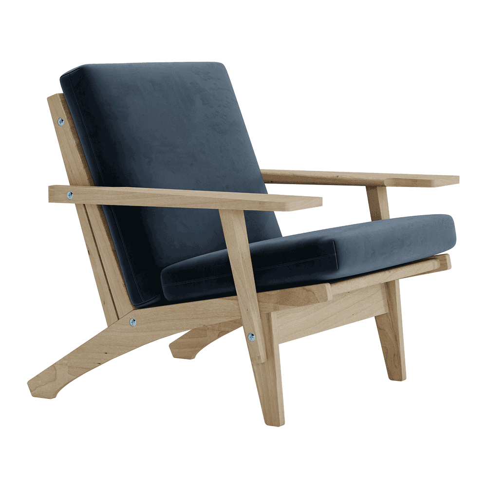 Visa bilden i helskärm Dynset till Wegner GE 370 i velour