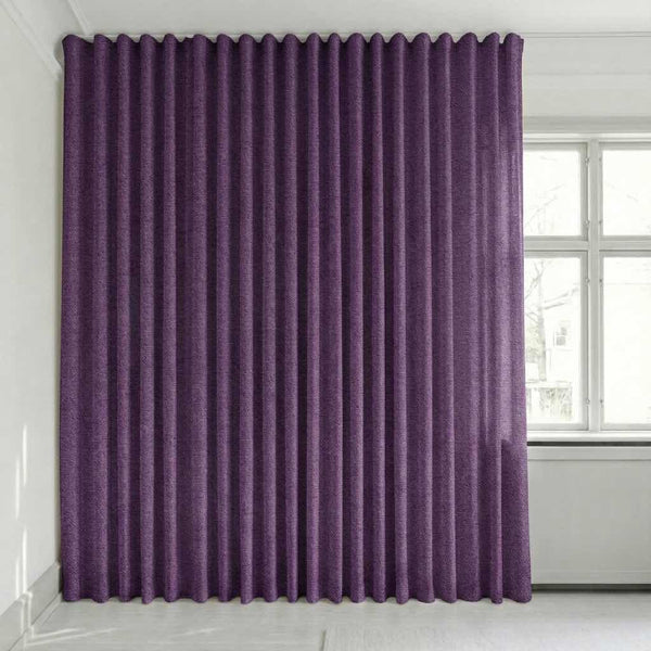 Semitransparent gardin efter mått – Disa - Amethyst - C2434