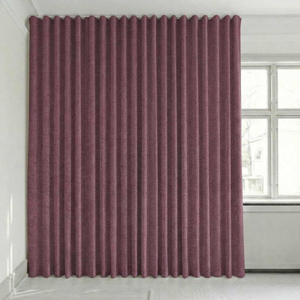 Dimout-gardin efter mått – Nysk - Violet - C2922