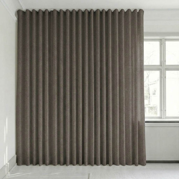 Semitransparent gardin efter mått – Rina - Iron Gray - C1926