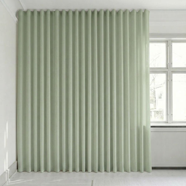 Semitransparent gardin efter mått – Rooma - Bark - C1631