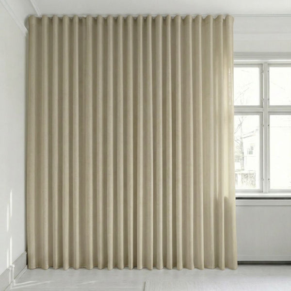 Semitransparent gardin efter mått – Rooma - Pebble - C1608