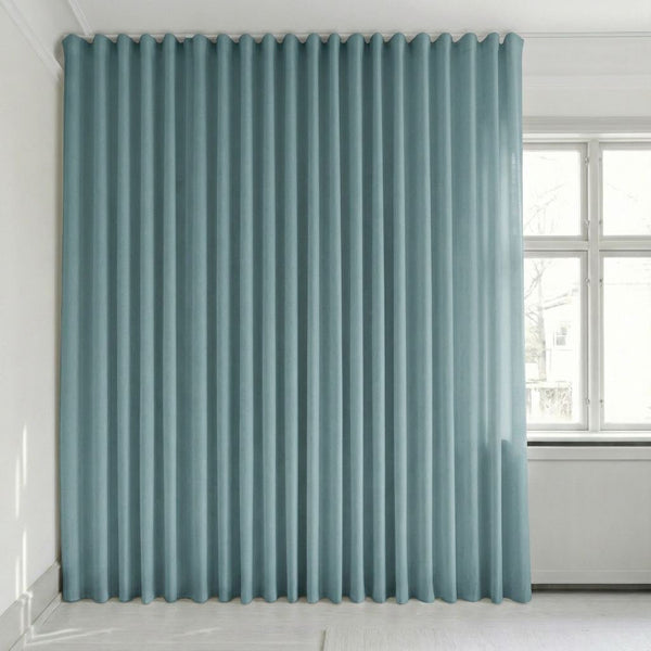 Semitransparent gardin efter mått – Rooma - Sky - C1638
