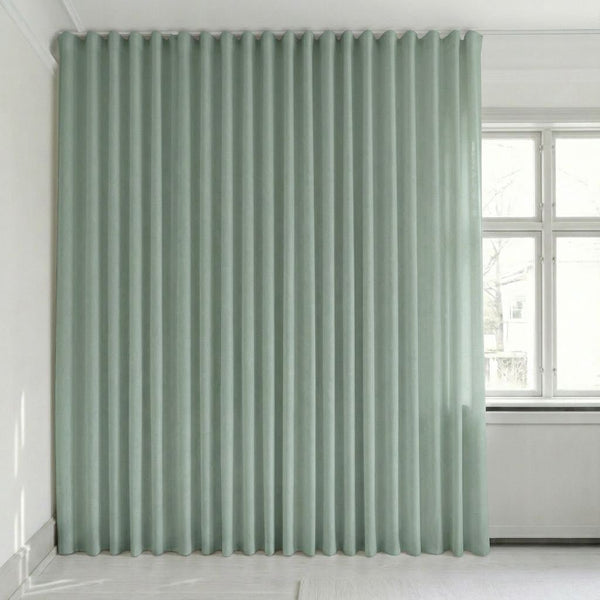 Semitransparent gardin efter mått – Rooma - Seafoam - C1633