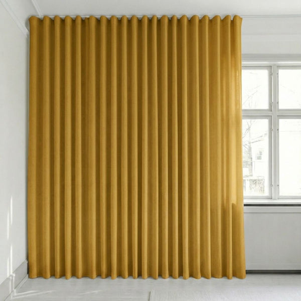 Semitransparent gardin efter mått – Rooma - Honey - C1625