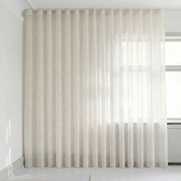 Transparent gardin efter mått – Suula - Mist - C1501