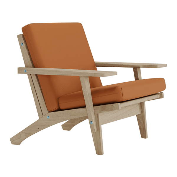Dynset till Wegner GE 370 i läder - Cognac - S3000