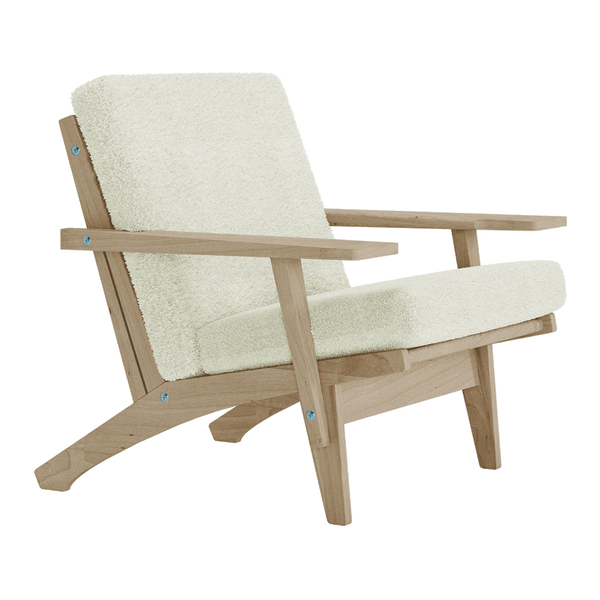Dynset till Wegner GE 370 i bouclé - Milk - S2000