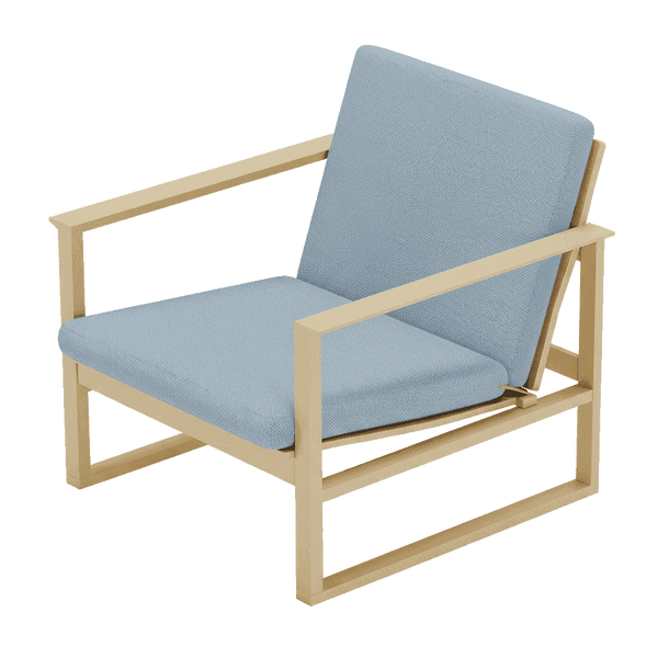 Dynset till Børge Mogensen 2256 i ull - Light blue - S8113
