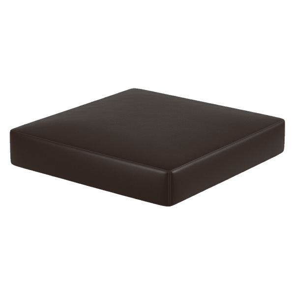 Läderdyna efter mått - Dark brown - S3002