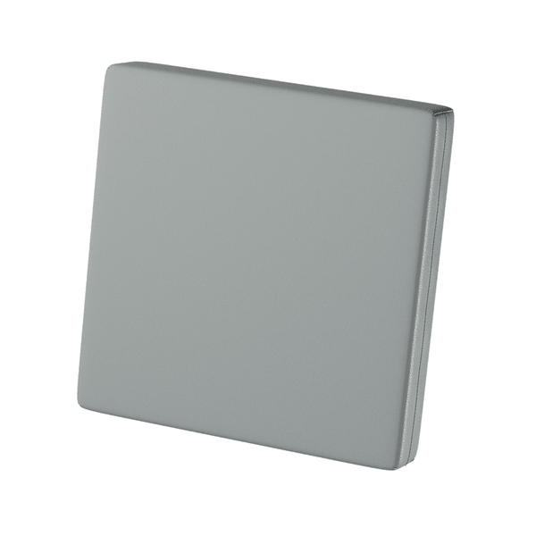 Ryggdyna efter mått i konstläder - Aluminium - S3104.