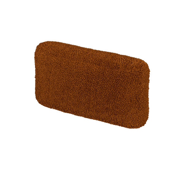 Mjuk ryggdyna efter mått i bouclé - Pumpkin Spice - S2002_
