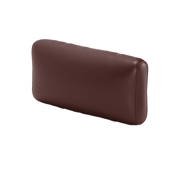 Mjuk läderryggdyna efter mått - Brown - S3001.