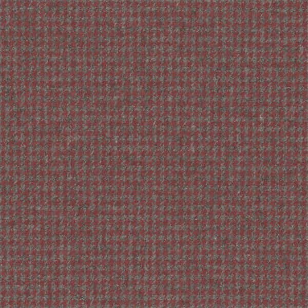 Tygprov – Sherlock i ull, mönstrat - Pomegranate - S7106