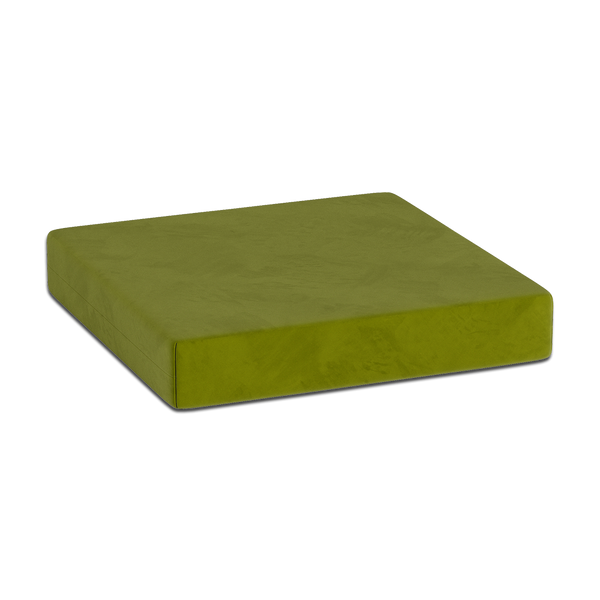Sittdyna efter mått i velour - Olive - S6020.