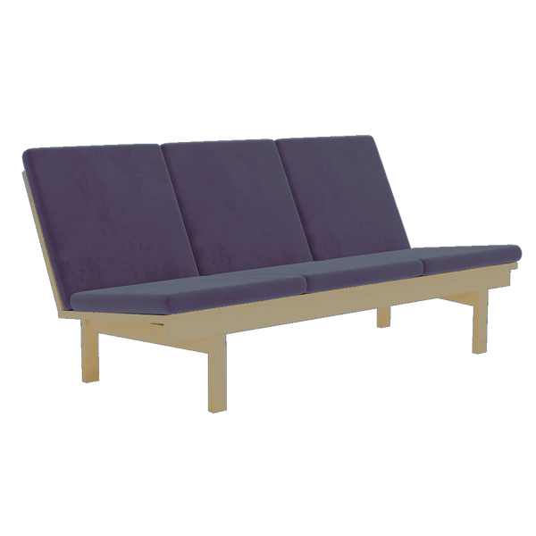 Dynset till Wegner GE 240/290 i velour - Velour - Grape - S6007.