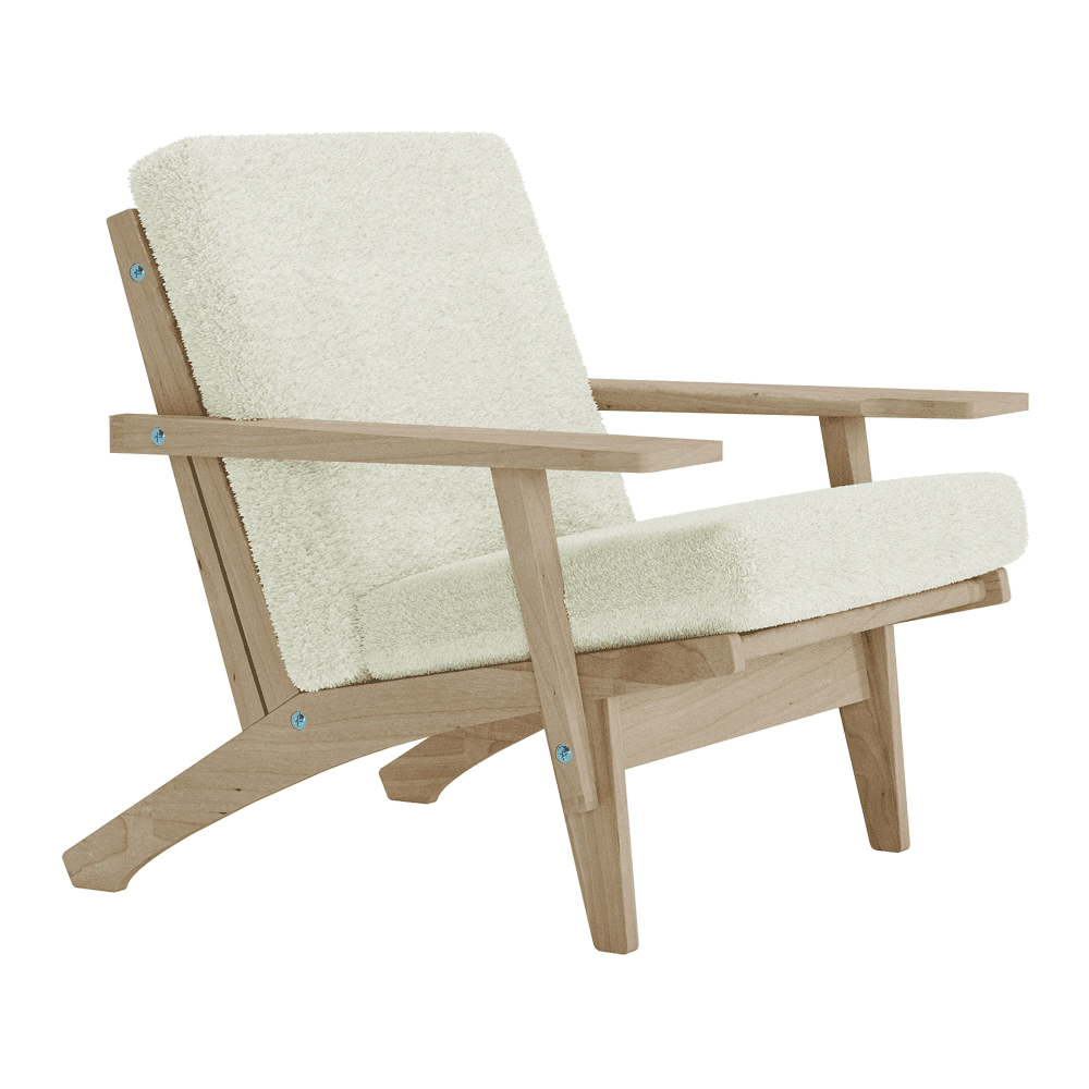 Dynset till Wegner GE 370 i bouclé