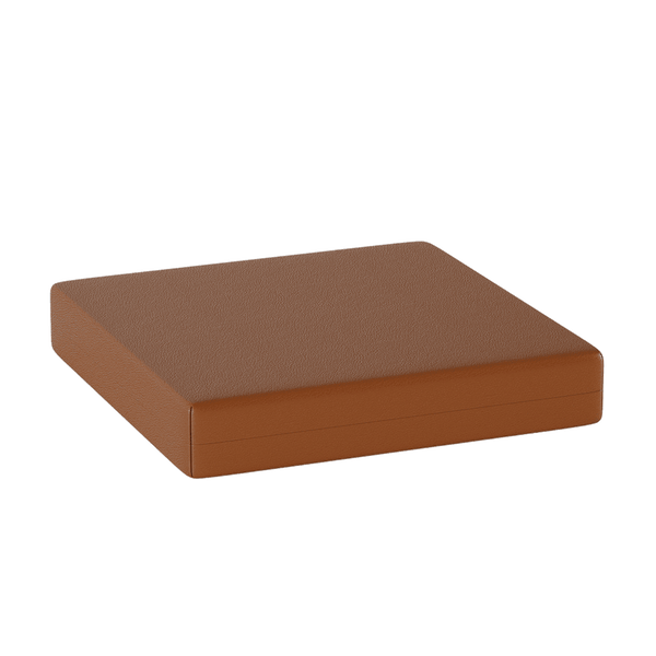 Vikbar madrass efter mått i konstläder - Ginger - S3102