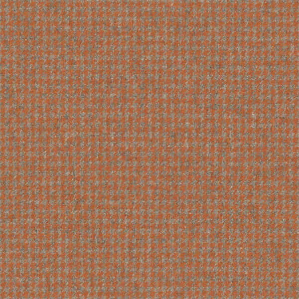 Vikbar madrass efter mått i mönstrad ull - Apricot Orange - S7104