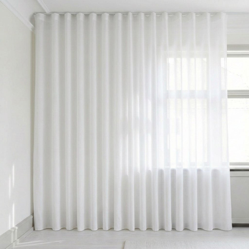 Transparent gardin efter mått – Silva