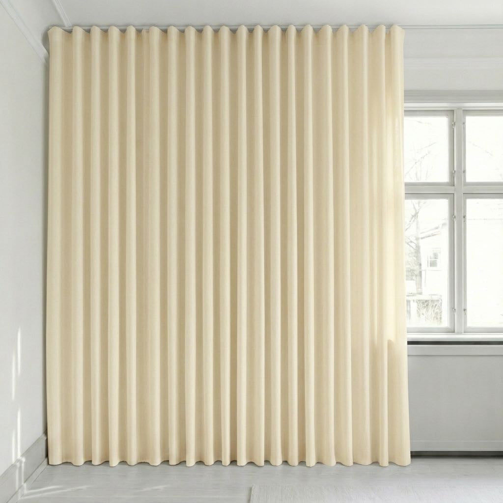 Semitransparent gardin efter mått – Rina