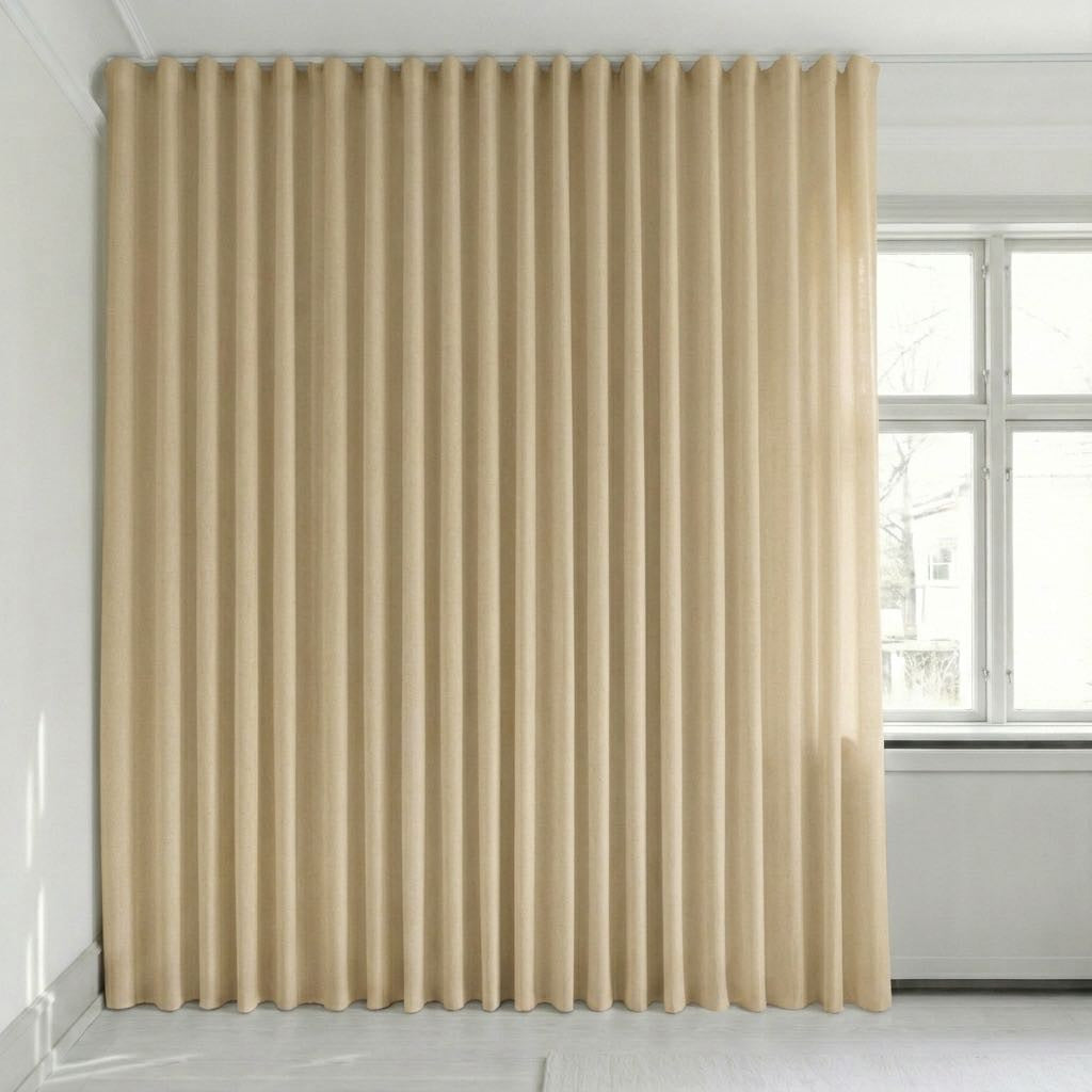 Semitransparent gardin efter mått – Rina