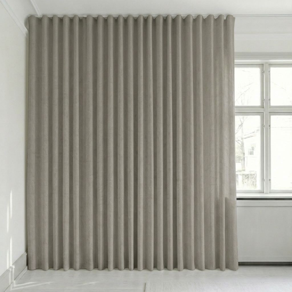 Semitransparent gardin efter mått – Rina