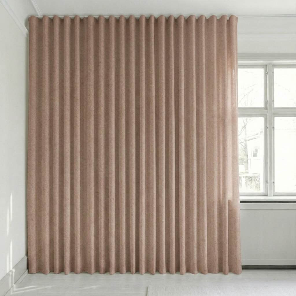 Semitransparent gardin efter mått – Rina
