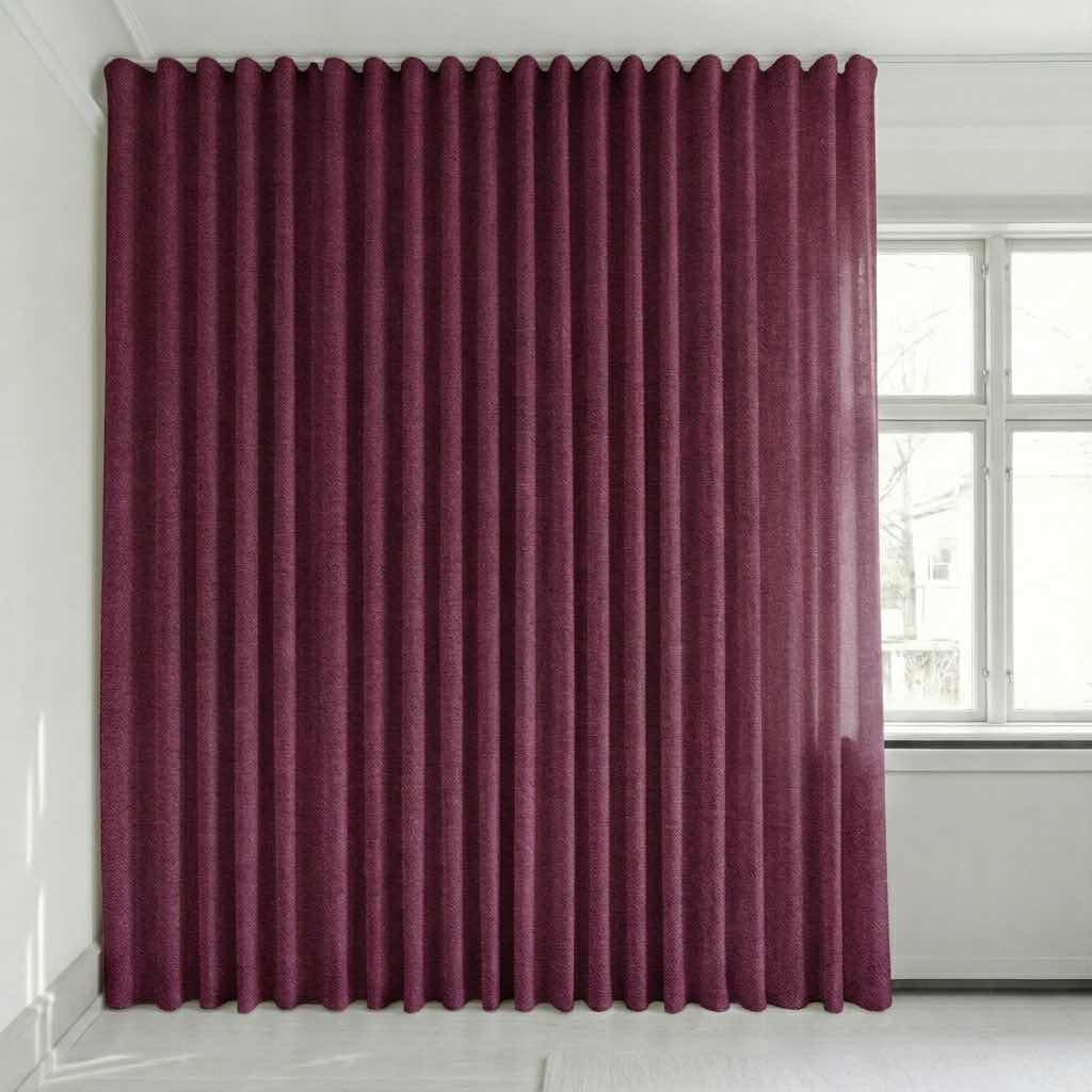 Semitransparent gardin efter mått – Disa