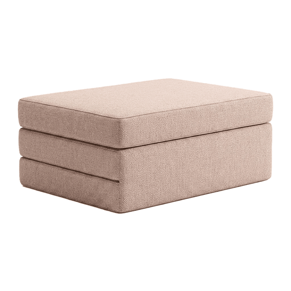 Vikbar madrass efter mått - Dusty rose - S8100´