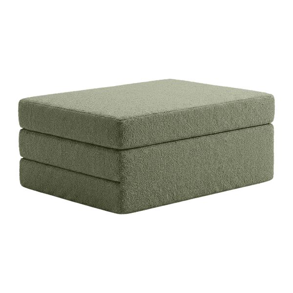 Vikbar madrass efter mått - Dusty green - S8115´