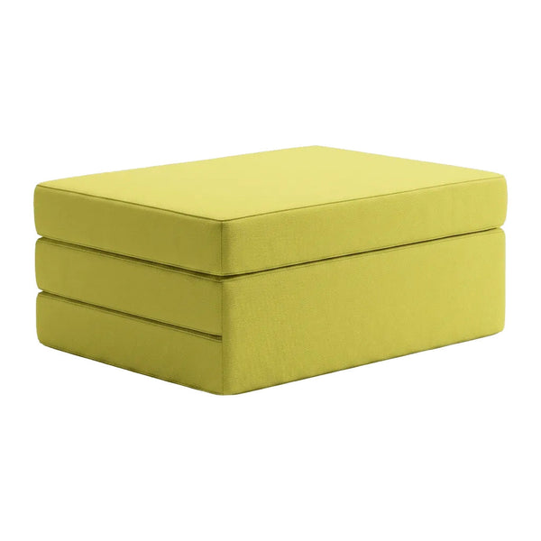 Vikbar madrass efter mått i Sunbrella - Limon - S4232