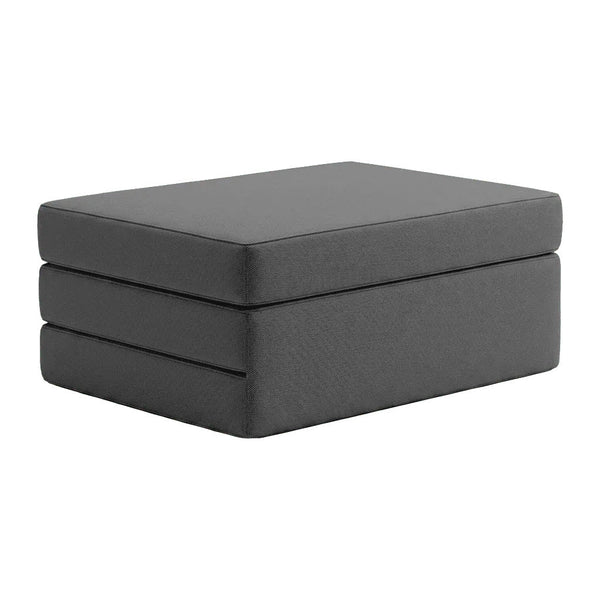 Vikbar madrass efter mått i Sunproof - Antracit - S5207