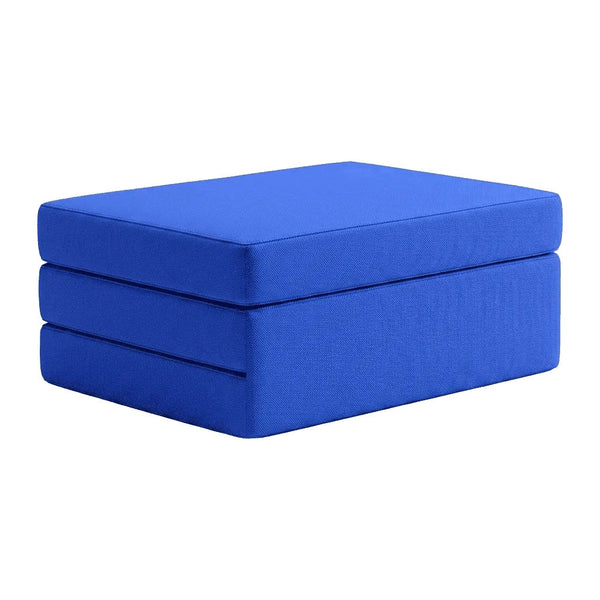 Vikbar madrass efter mått i Sunproof - Indigo - S5211