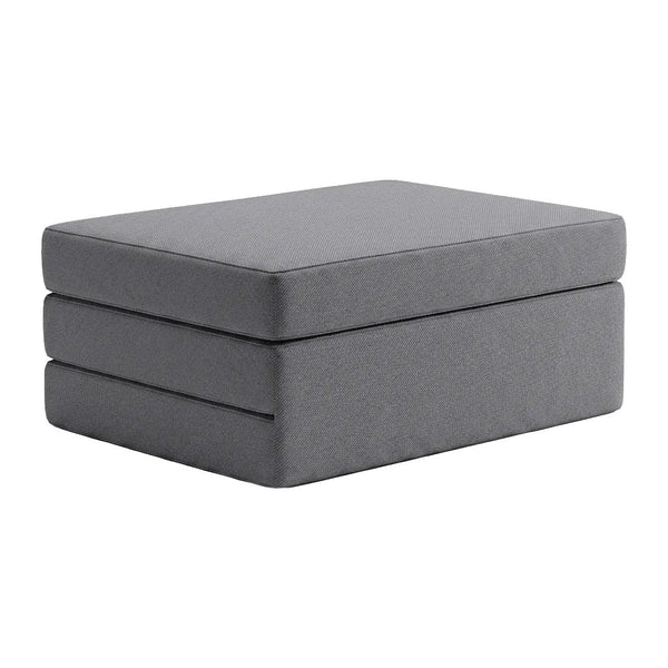 Vikbar madrass efter mått i Sun - Pewter - S4255
