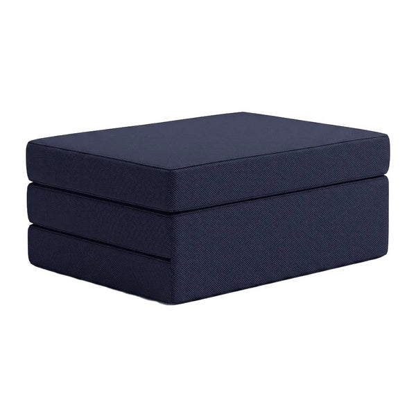 Vikbar madrass efter mått i Sun - Indigo - S4258