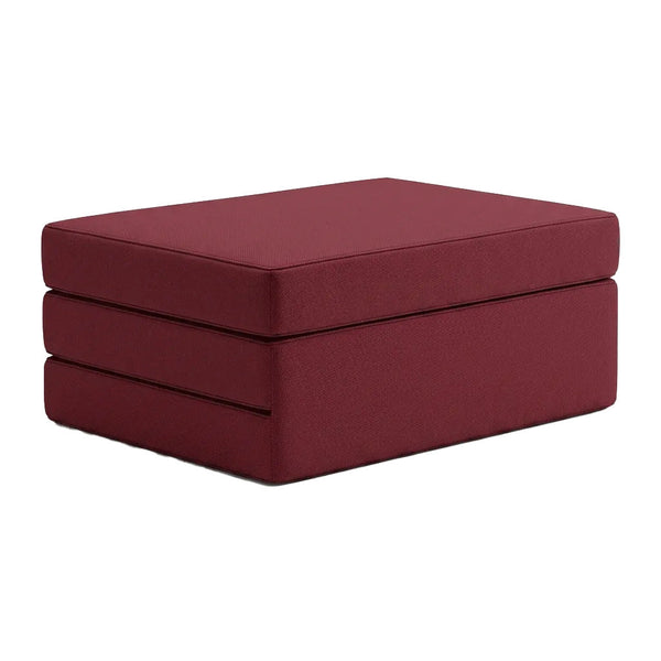 Vikbar madrass efter mått i Sun - Crimson - S4259
