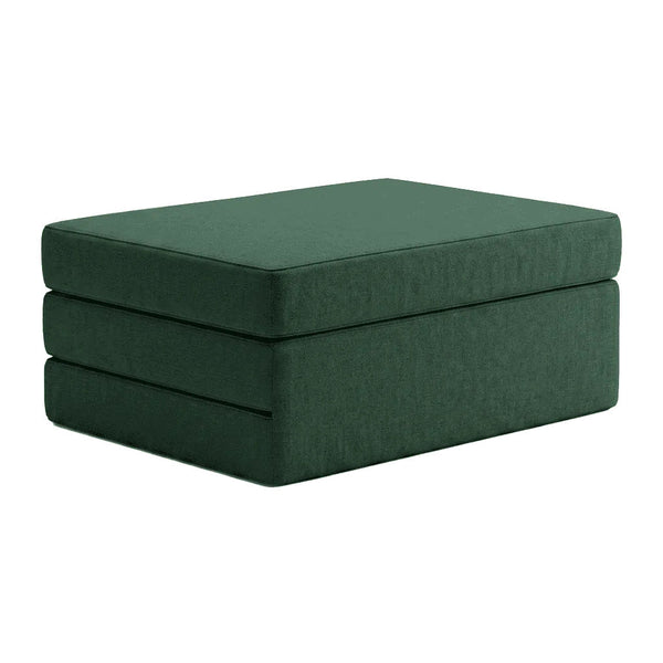Vikbar madrass efter mått i velour - Forest - S6019