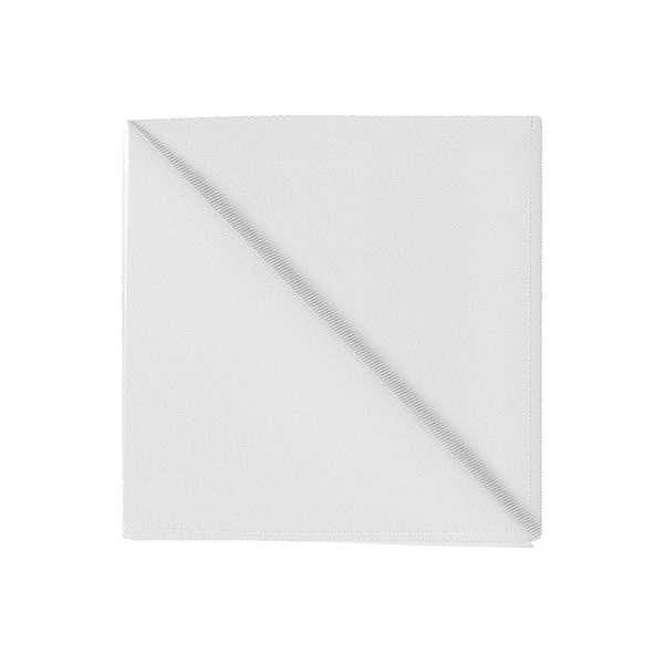 Bomullsservett, sanforiserad - White - D1000,