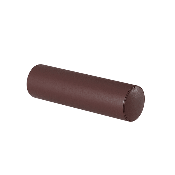 Cylinderdyna efter mått i konstläder - Aubergine - S3103´