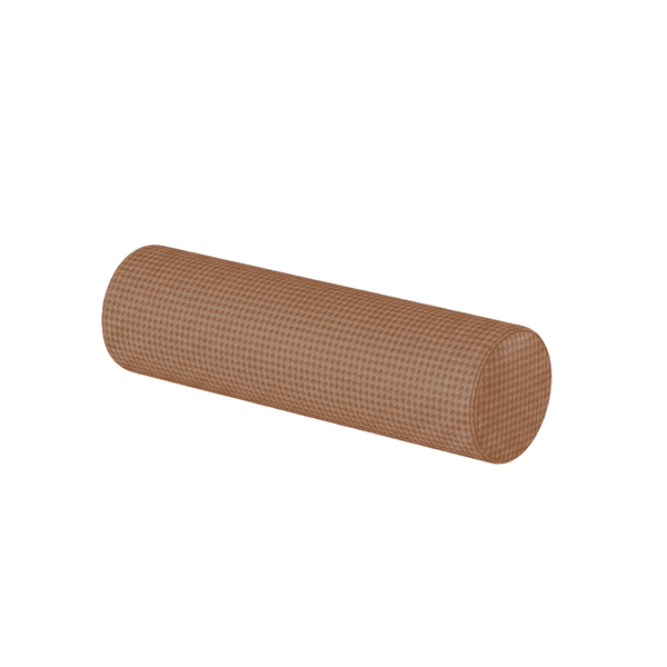 Cylinderdyna efter mått i mönstrad ull - Apricot Orange - S7104´