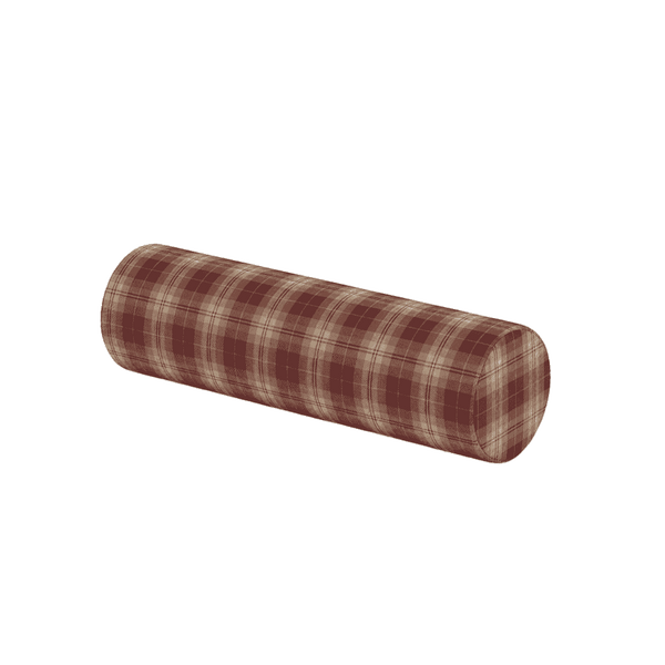 Cylinderdyna efter mått i mönstrad ull - Mahogany - S7205´