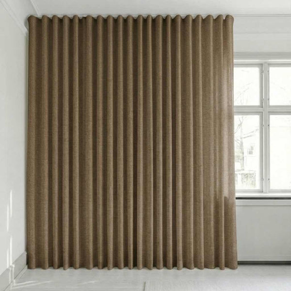 Semitransparent gardin efter mått – Disa - Clay Beige - C2425