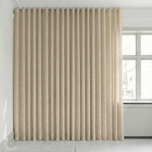 Semitransparent gardin efter mått – Disa - Oatmeal Beige - C2421