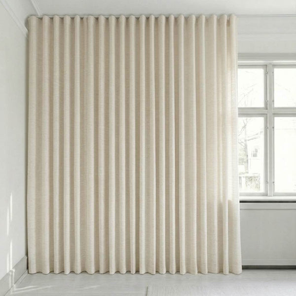 Semitransparent gardin efter mått – Disa - Snow White - C2401