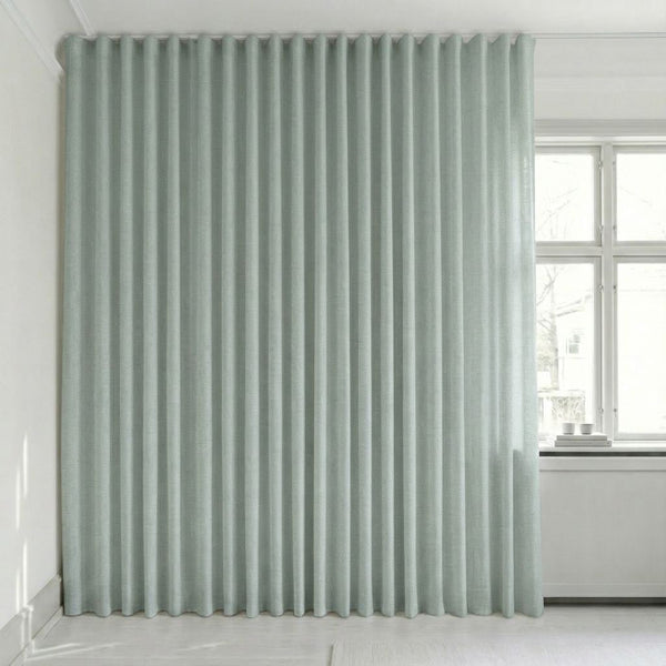Semitransparent gardin efter mått – Disa - Sky Blue - C2410