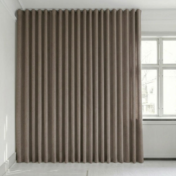 Semitransparent gardin efter mått – Rina - Steel Gray - C1925