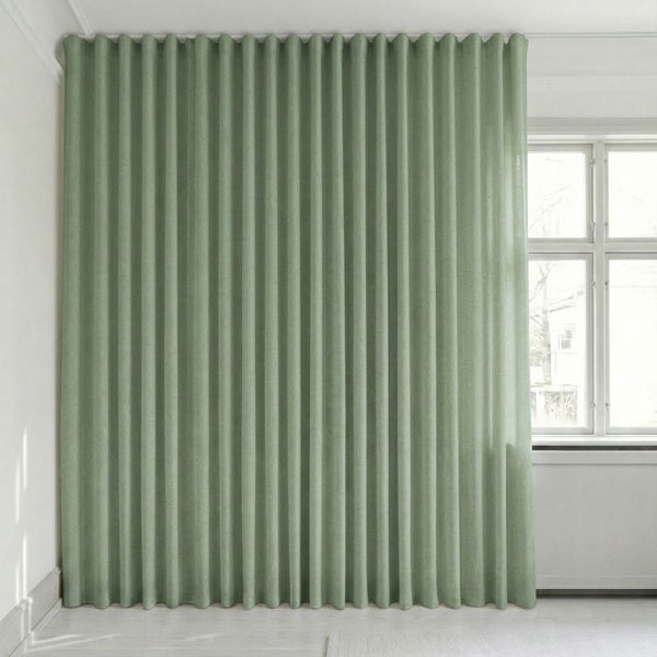 Semitransparent gardin efter mått – Rina - Aqua Foam - C1919